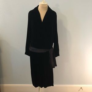 Black Velvet Dress